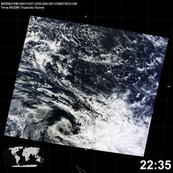 Level 1B Image at: 2235 UTC