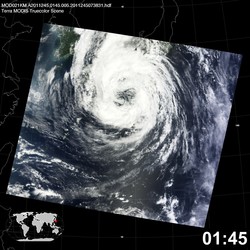 Level 1B Image at: 0145 UTC