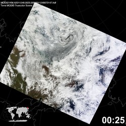 Level 1B Image at: 0025 UTC