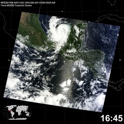 Level 1B Image at: 1645 UTC