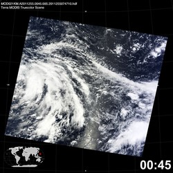 Level 1B Image at: 0045 UTC