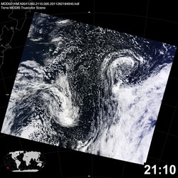 Level 1B Image at: 2110 UTC