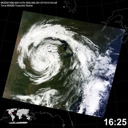 Level 1B Image at: 1625 UTC