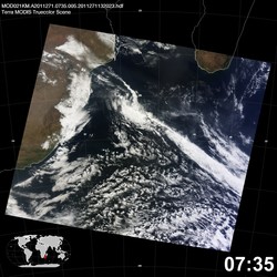 Level 1B Image at: 0735 UTC