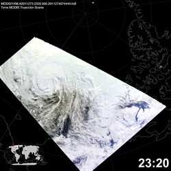 Level 1B Image at: 2320 UTC