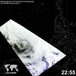 Level 1B Image at: 2255 UTC