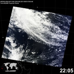 Level 1B Image at: 2205 UTC