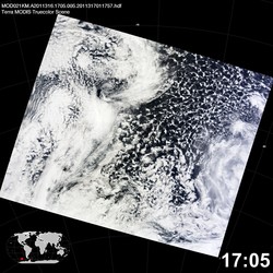 Level 1B Image at: 1705 UTC