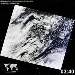 Level 1B Image at: 0340 UTC