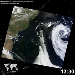 Level 1B Image at: 1330 UTC