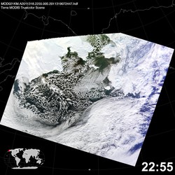 Level 1B Image at: 2255 UTC