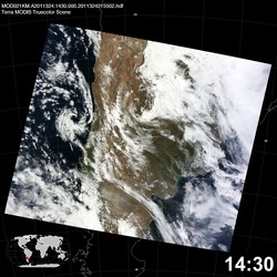 Level 1B Image at: 1430 UTC