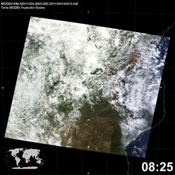 Level 1B Image at: 0825 UTC