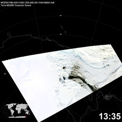 Level 1B Image at: 1335 UTC