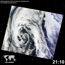 Level 1B Image at: 2110 UTC