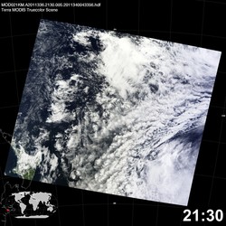 Level 1B Image at: 2130 UTC