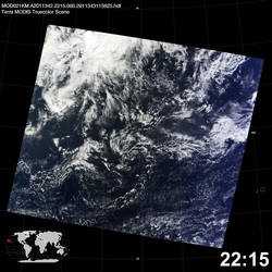 Level 1B Image at: 2215 UTC