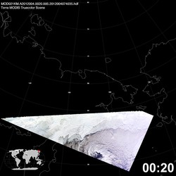 Level 1B Image at: 0020 UTC