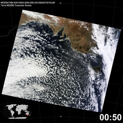 Level 1B Image at: 0050 UTC