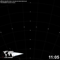 Level 1B Image at: 1105 UTC