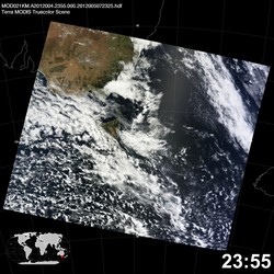 Level 1B Image at: 2355 UTC