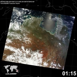 Level 1B Image at: 0115 UTC