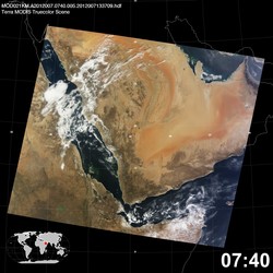 Level 1B Image at: 0740 UTC