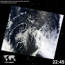 Level 1B Image at: 2245 UTC