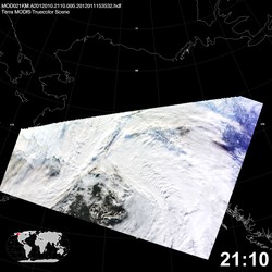 Level 1B Image at: 2110 UTC