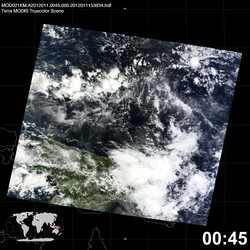 Level 1B Image at: 0045 UTC