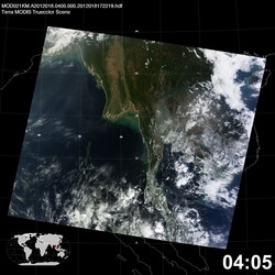 Level 1B Image at: 0405 UTC