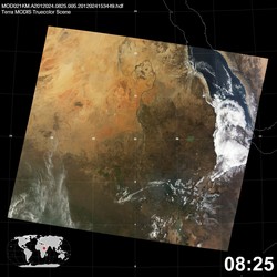 Level 1B Image at: 0825 UTC