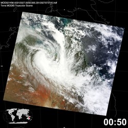 Level 1B Image at: 0050 UTC