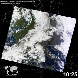 Level 1B Image at: 1025 UTC