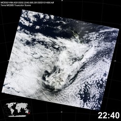 Level 1B Image at: 2240 UTC