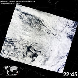 Level 1B Image at: 2245 UTC