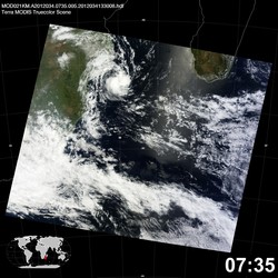 Level 1B Image at: 0735 UTC