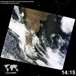 Level 1B Image at: 1415 UTC