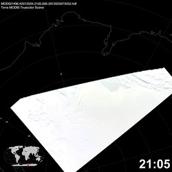 Level 1B Image at: 2105 UTC