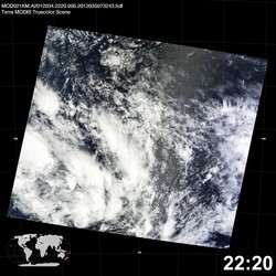 Level 1B Image at: 2220 UTC