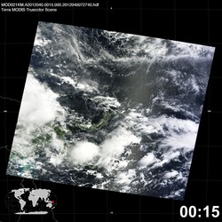 Level 1B Image at: 0015 UTC