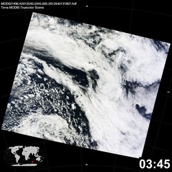 Level 1B Image at: 0345 UTC