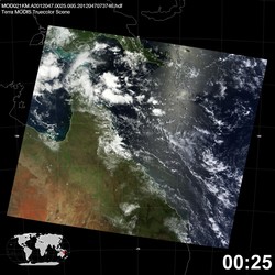 Level 1B Image at: 0025 UTC