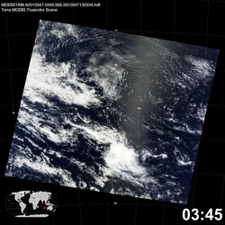 Level 1B Image at: 0345 UTC