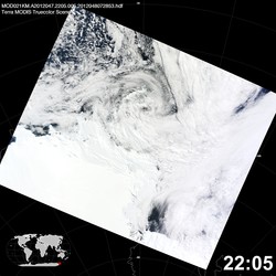 Level 1B Image at: 2205 UTC