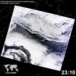 Level 1B Image at: 2310 UTC