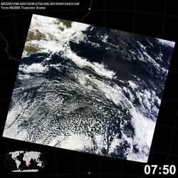 Level 1B Image at: 0750 UTC