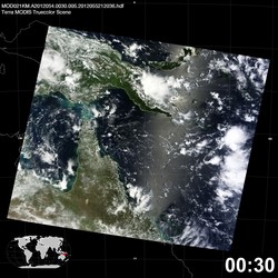 Level 1B Image at: 0030 UTC