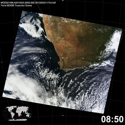 Level 1B Image at: 0850 UTC