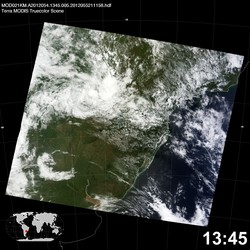 Level 1B Image at: 1345 UTC